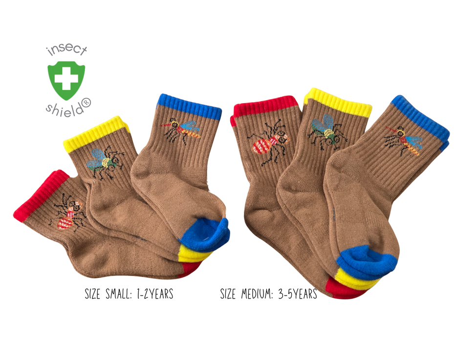 Bug Barrier Crew Socks – Critter Crew Trio