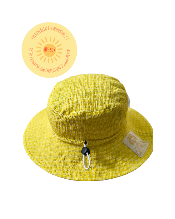 🐛 Reversible Bucket Hat – Clay