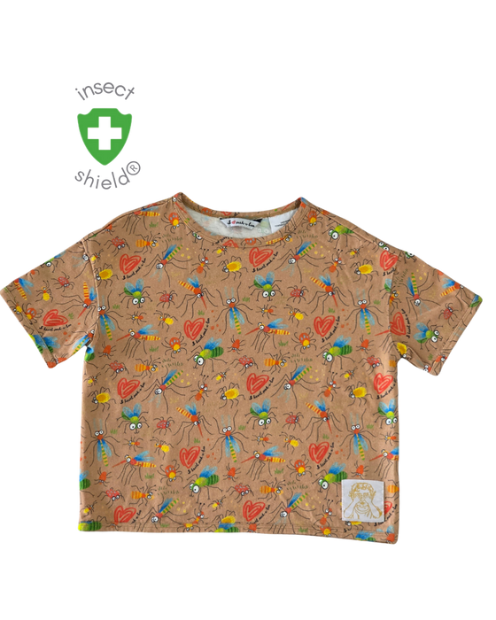 🐛 Clay Insects Boxy Tee