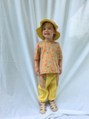 Clay Insects insect shield kids boxy tee – lifestyle shot