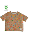 Clay Insects insect shield kids boxy tee – lifestyle shot