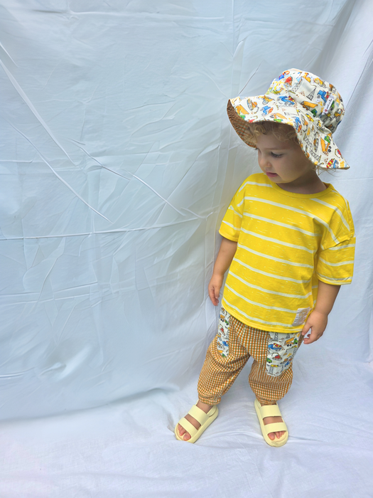 🚧 Reversible Bucket Hat – Dig Dig